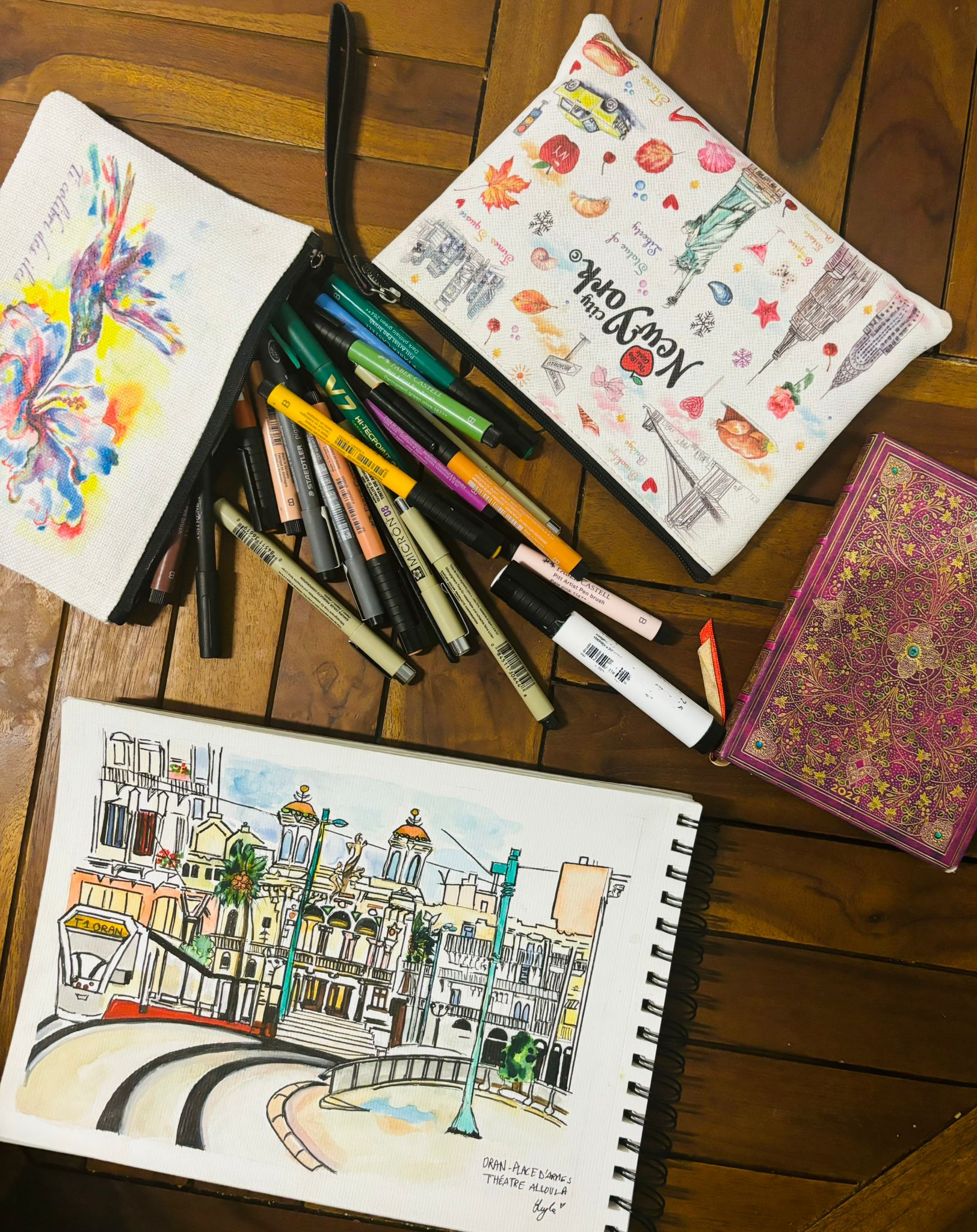 Galerie - Une rencontre en couleurs avec Leyla Guessoum - Image 1